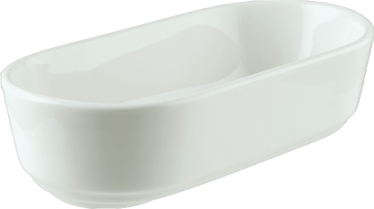 Schale oval